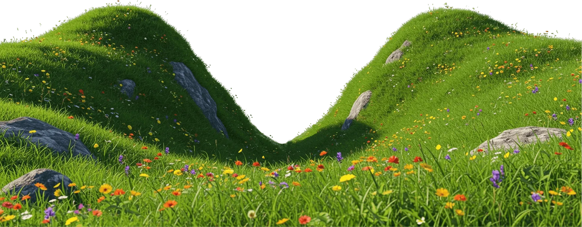 Green hills